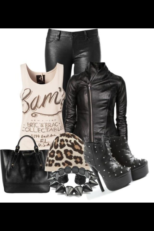 10 Chic Girls Biker Outfits Combinations this Season