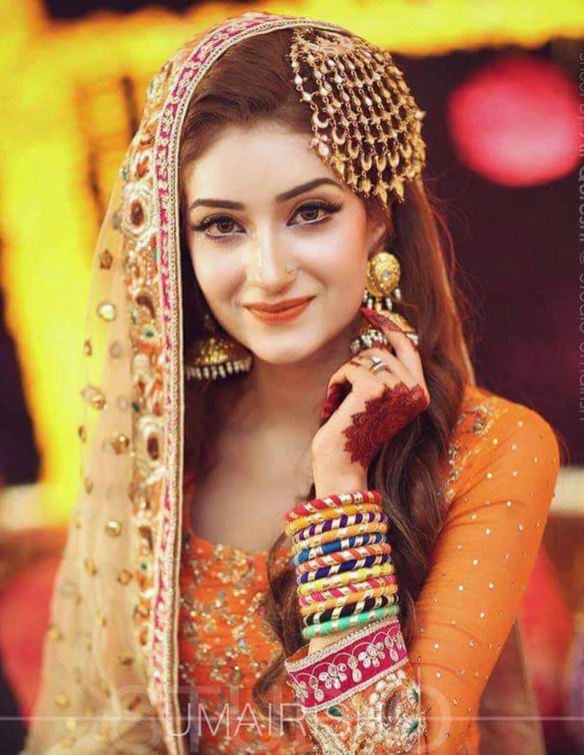 pakistani bride hairstyles