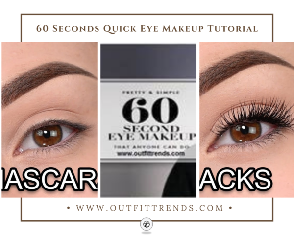 how to do quick eye make-up