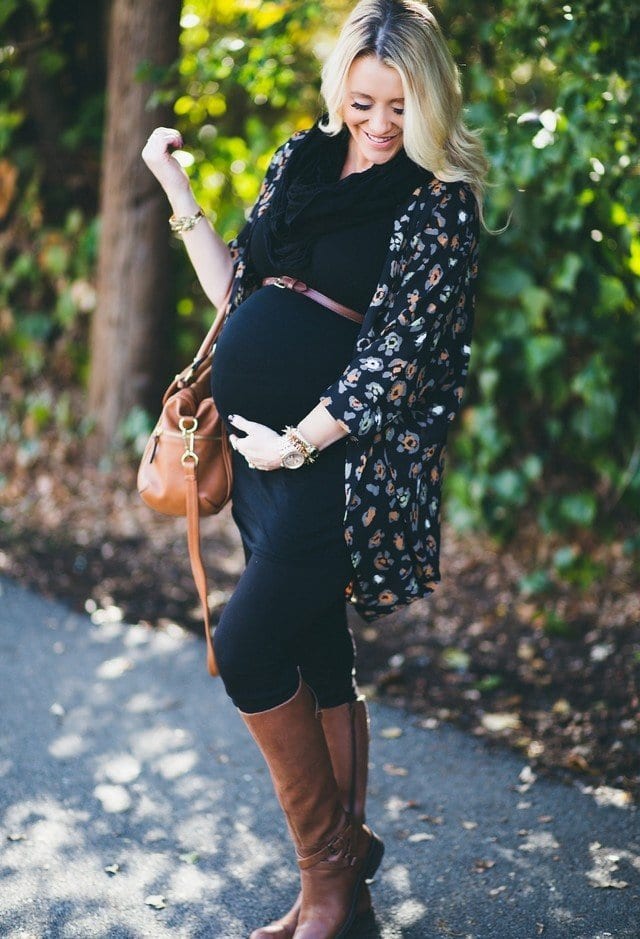 comfortable Winter baby shower outfits (2)