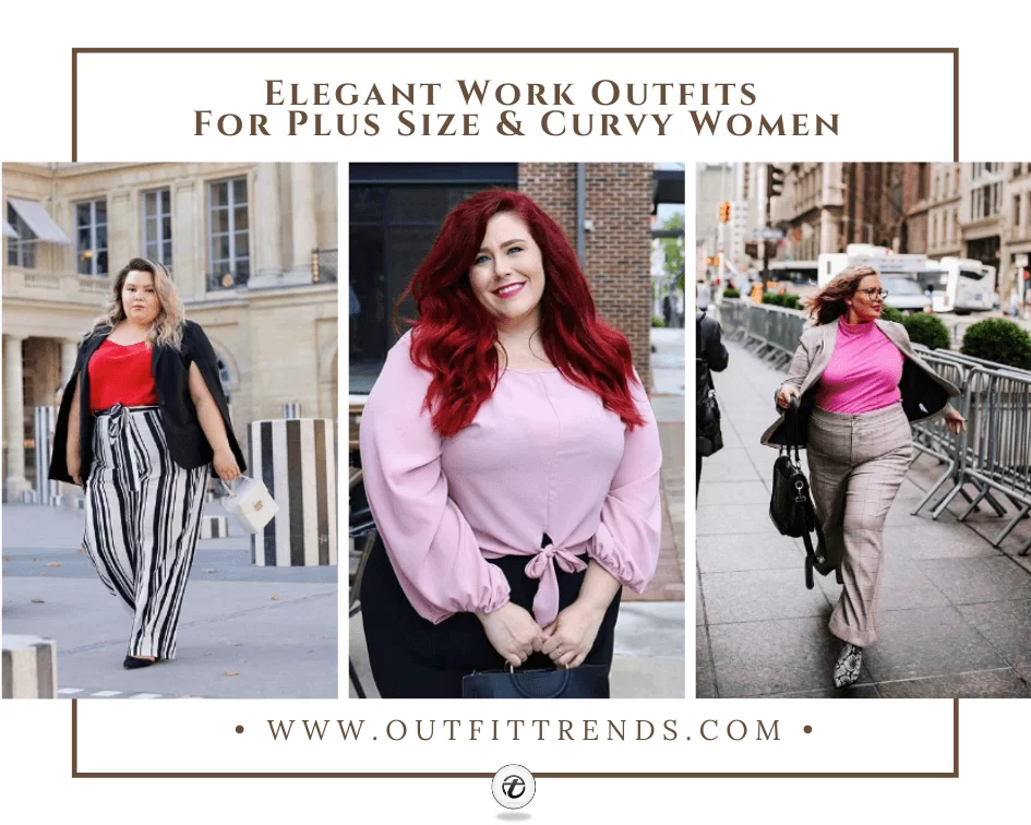 17 Elegant Plus Size Workwear Outfits Ideas with Styling Tips