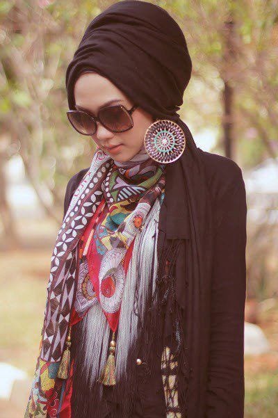 Hijab Earring Style