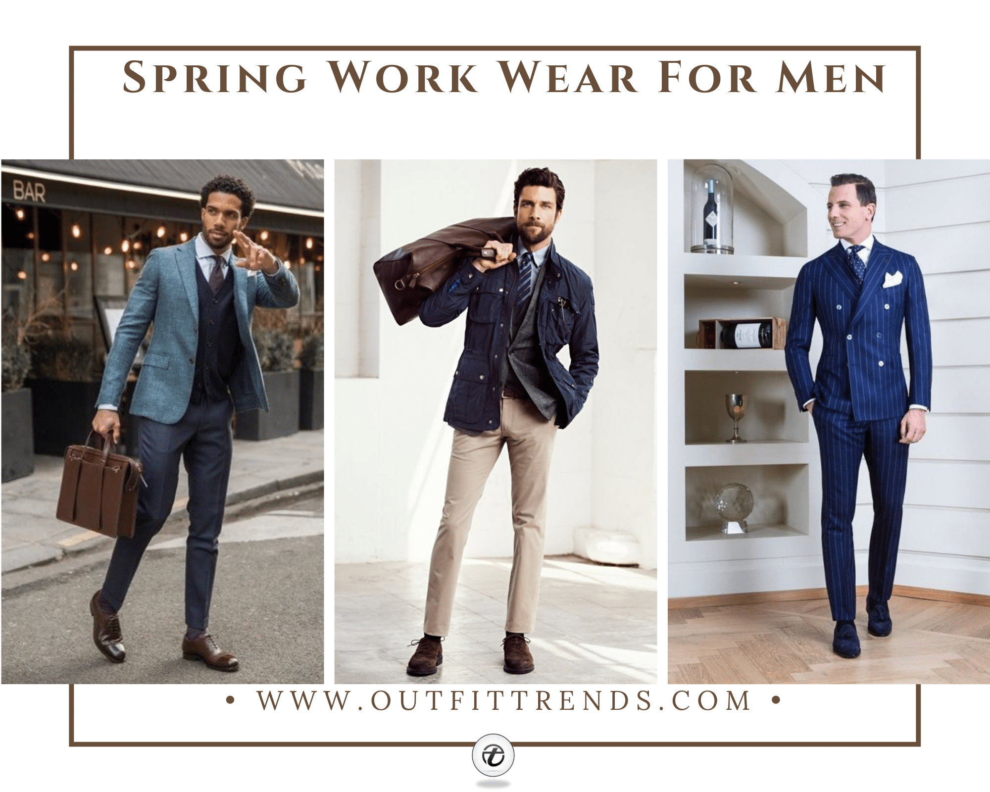 15 Smart Spring Work Wear For Men Outfit Combinations