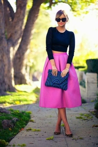 Midi skirts outfits-16 cute Outfits To Wear With Midi Skirts