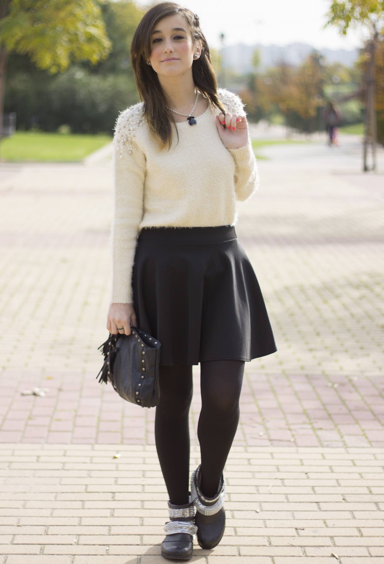 Floral Dress And Cardigan