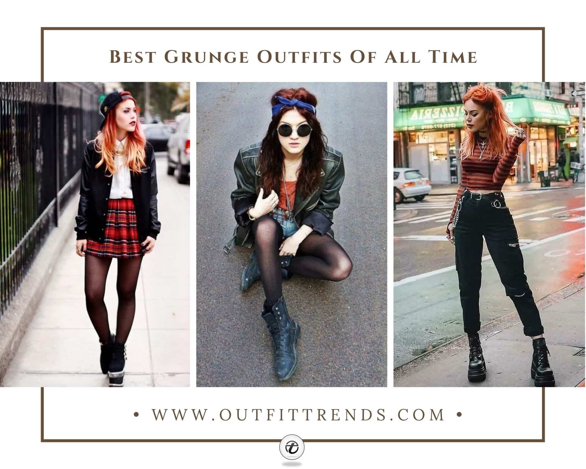 how to dress grunge