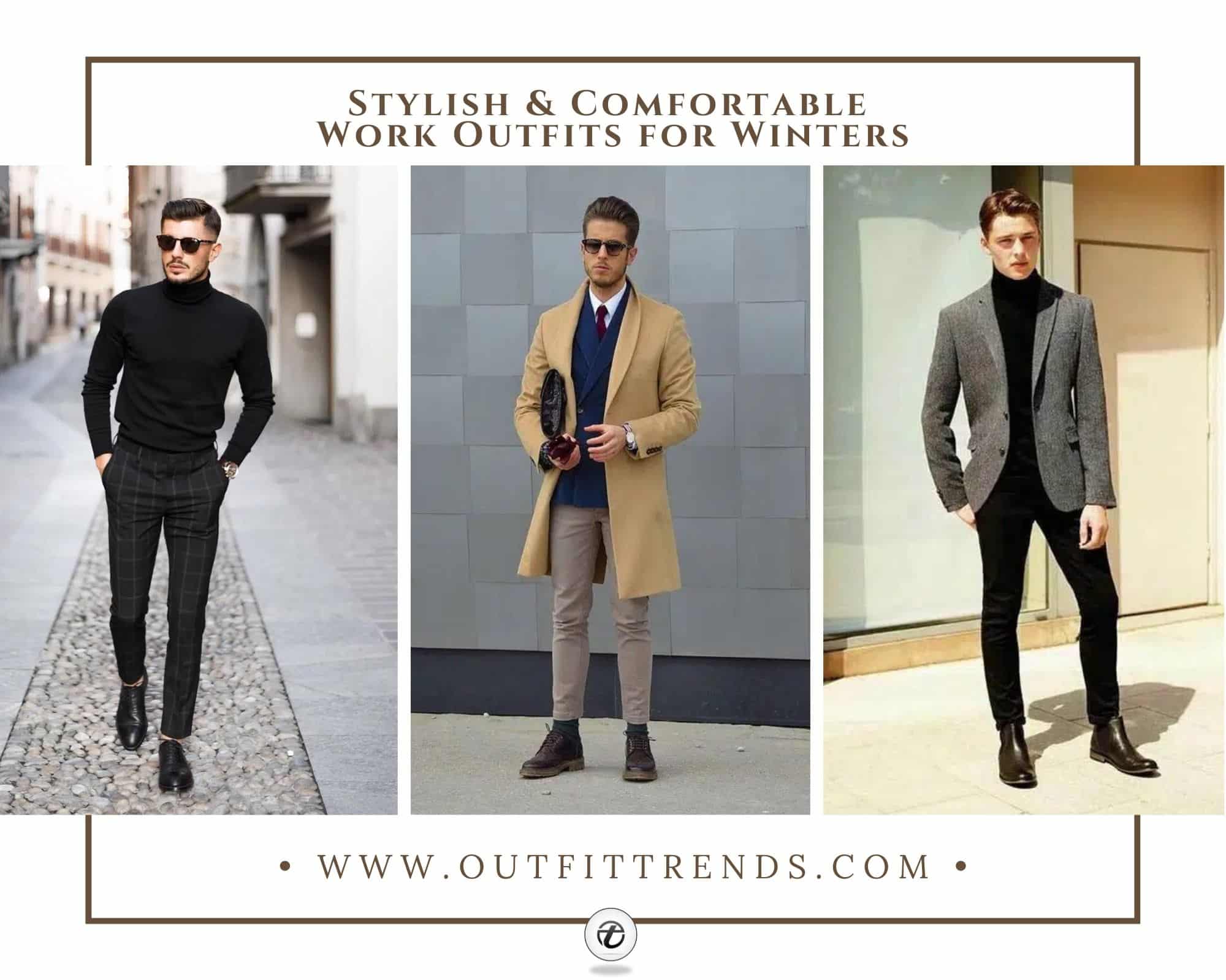 30 Winter Office Outfits For Men ...