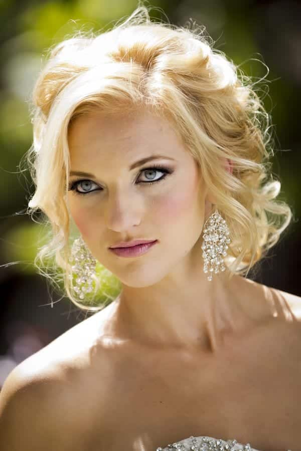 Bridal Updos For Short Hair