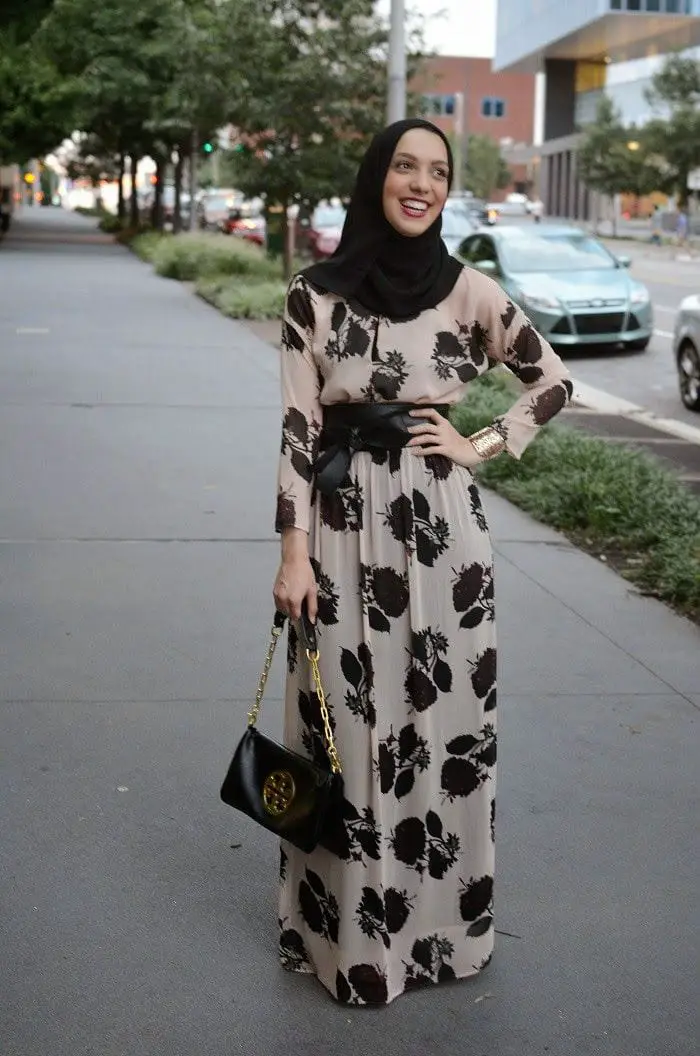  Hijab  Maxi Style 20 Chic Ways To Wear Hijab  With Maxi dress