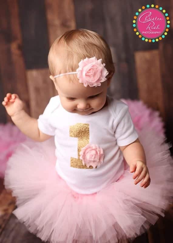 17 Cute 1st Birthday Outfits for Baby Girl All Seasons