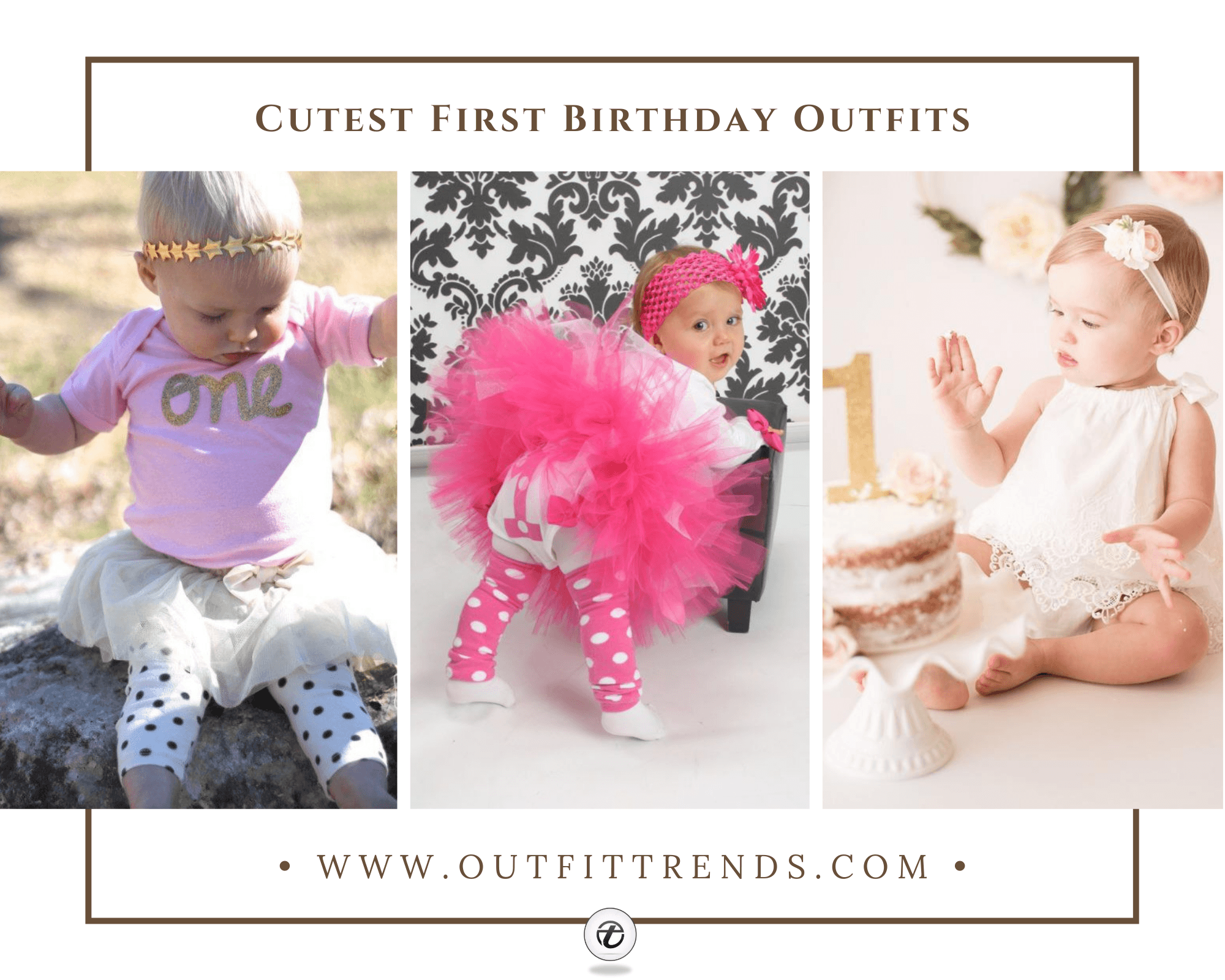 20 Cutest First Birthday Outfits for Baby Girls