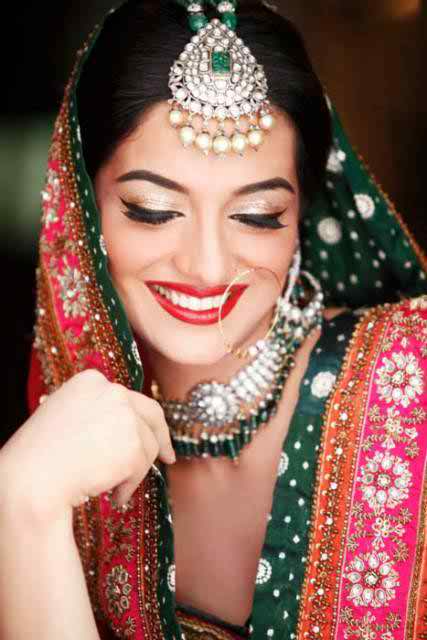 14 Cute Mehndi Makeup Styles And Ideas006