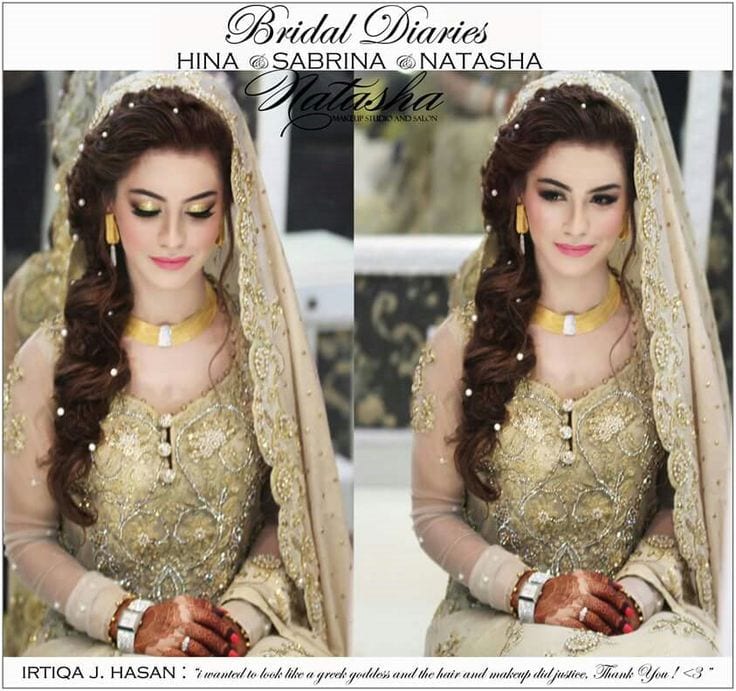 25 Easy and Gorgeous Hairstyles For Walima Function