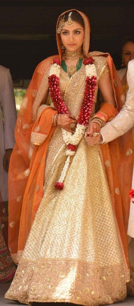 Soha Ali Khan wedding dress