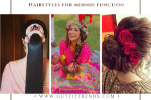 23 Simple And Cute Hairstyles For Mehndi Function This Season