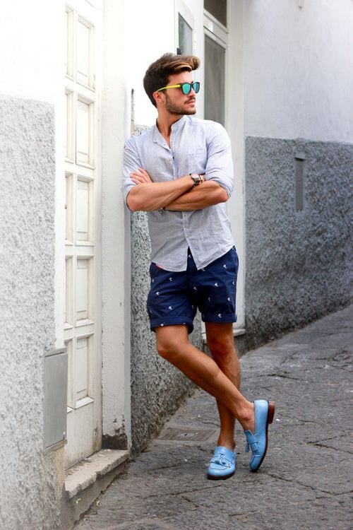 Stylish Outfits with Shorts for Men (20)