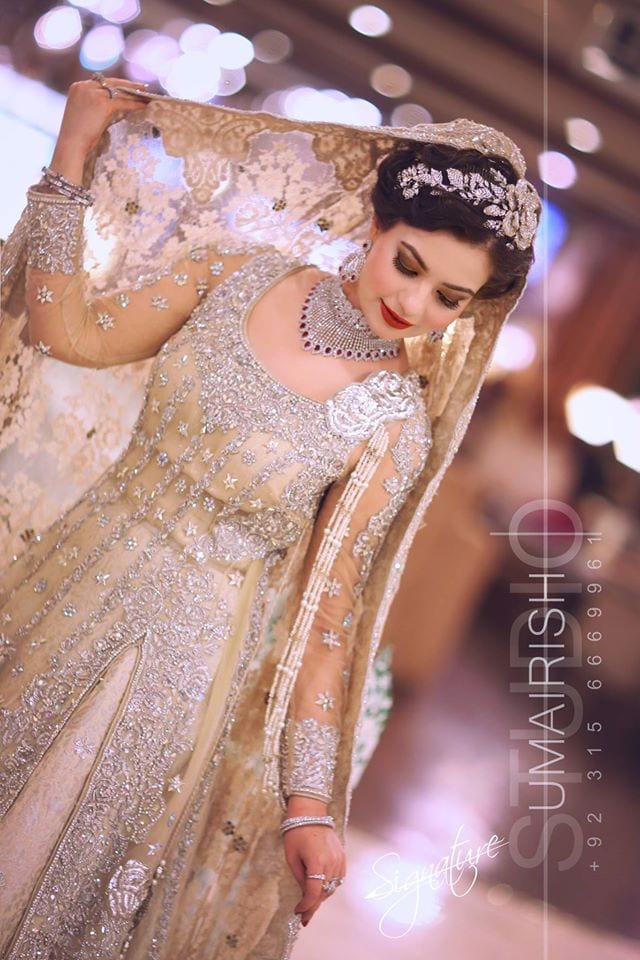 15 Latest Style Walima Bridal Dresses To Look Bride