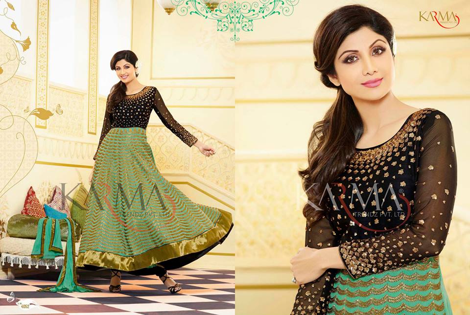 Stylish Indian Shilpa Shetty Eid Wear Collection 2015 for Women 18