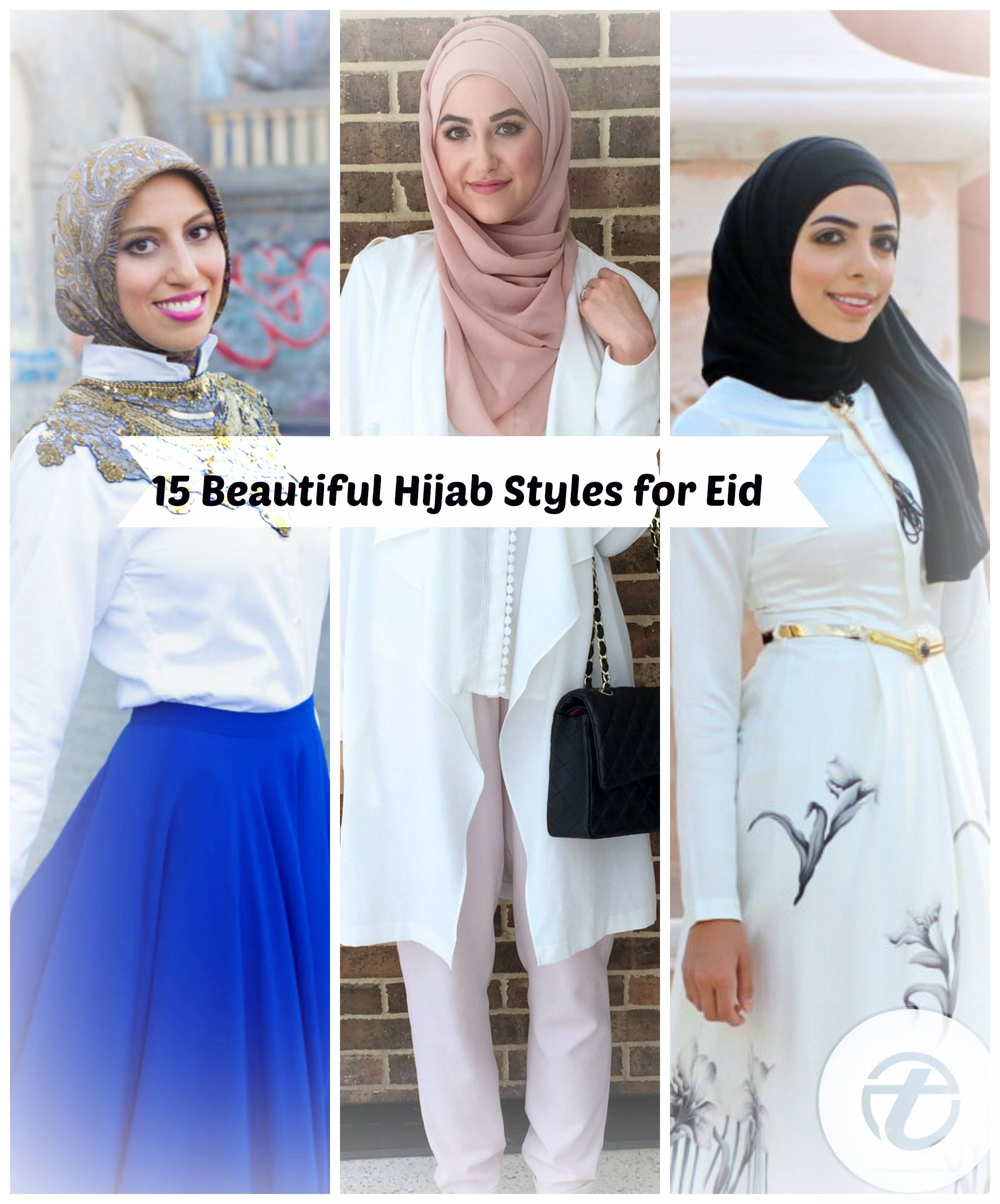 15 Latest Eid Hijab Styles With Eid Dresses 2019 Eid Fashion 15 Latest Eid Hijab Styles With Eid Dresses 2019 Eid Fashion