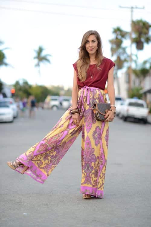 Stylish Shoes with Palazzo Pants (11)