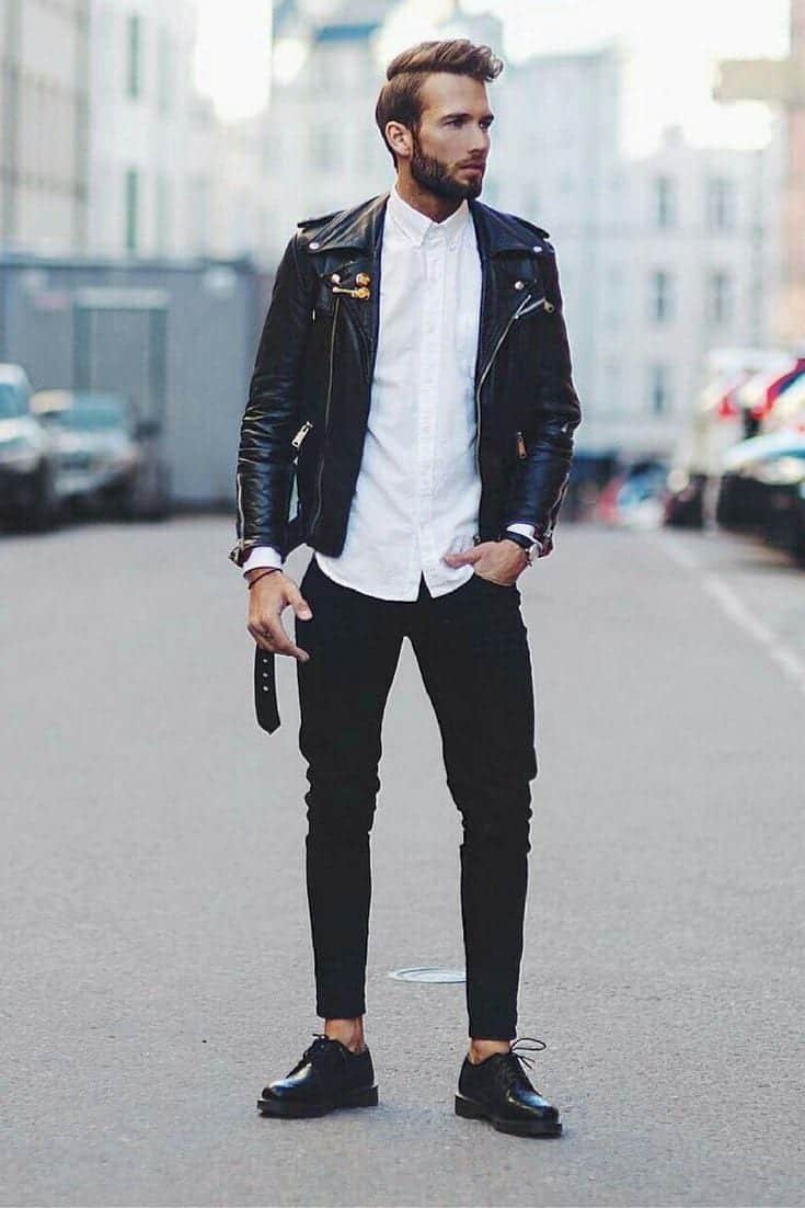 Men's White Shirt Outfits