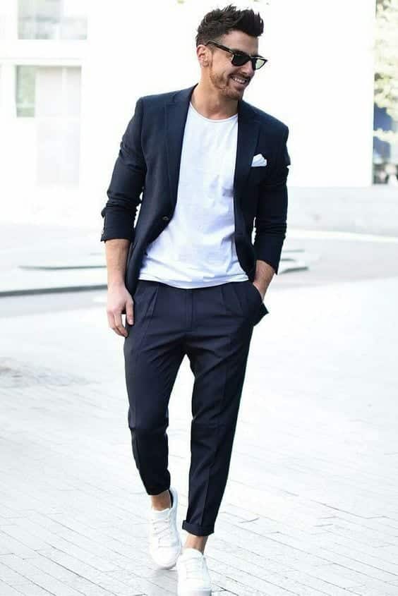 Men's White Shirt Outfits