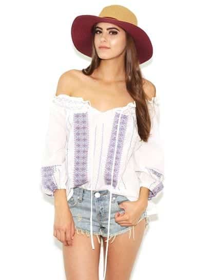 Peasant Blouse Outfits – 20 Cute Ways To Wear Peasant Tops