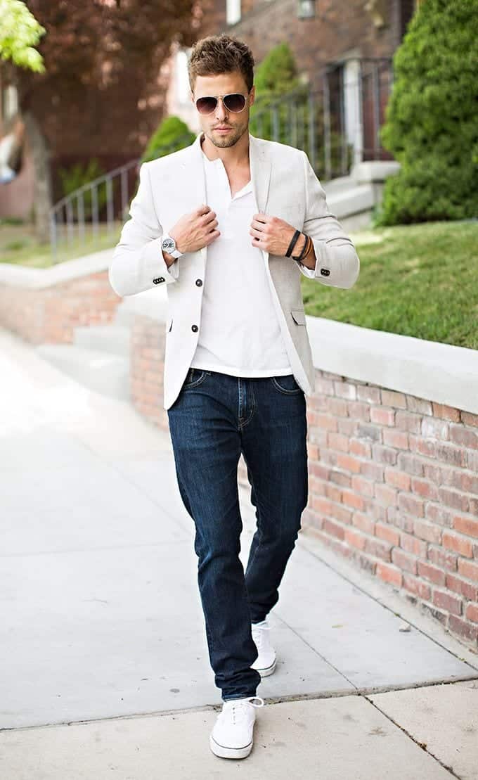 Men White Shirt Outfits 15 Ways To Wear White Button Down Shirts