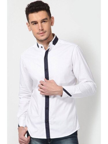 Dazzio-White-Full-Sleeves-Pure-Cotton-Men-Casual-Shirts-473529-1