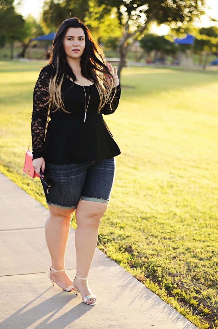 Cute Bermuda Shorts Outfits For Girls 12