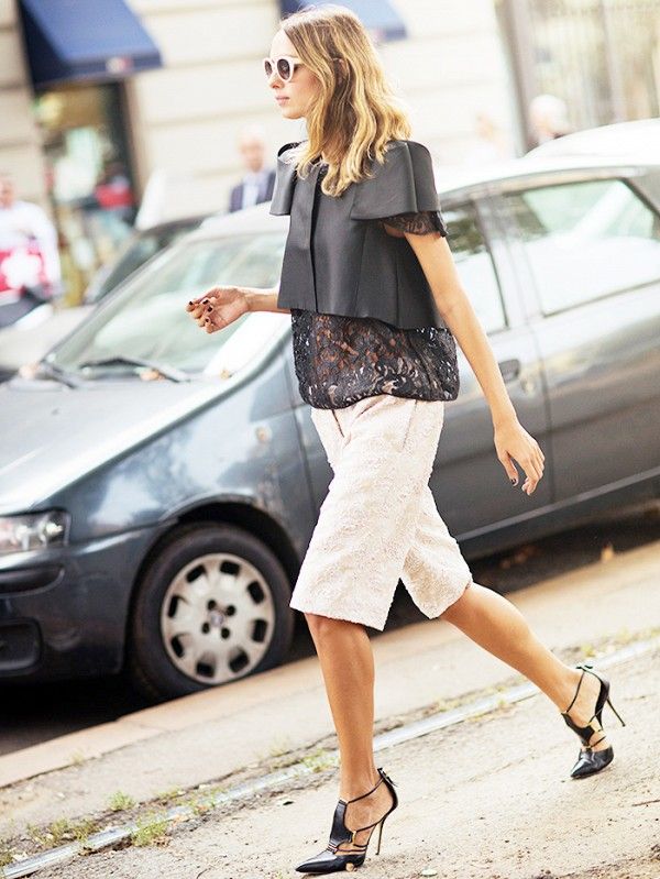 Cute Bermuda Shorts Outfits For Girls 19