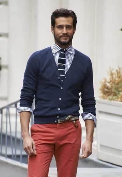 Male Check Shirt Style 5