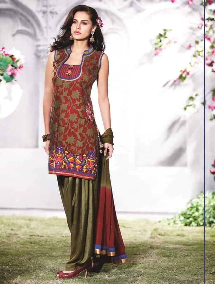 Patiala Shalwar Outfits–18 Best Ways to Wear Patiala Shalwar