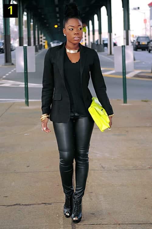 Stylish Outfit with Choker Necklace