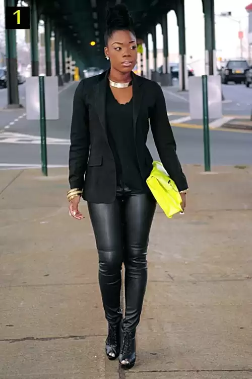 Stylish Outfit with Choker Necklace