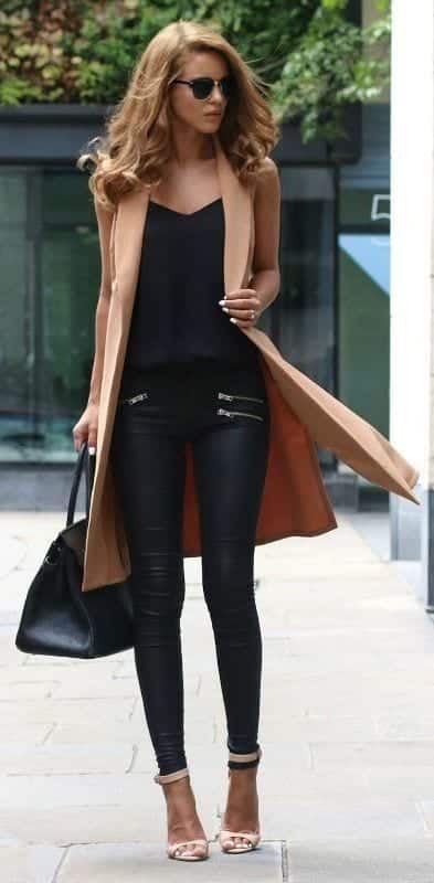 ideas to wear camel coats