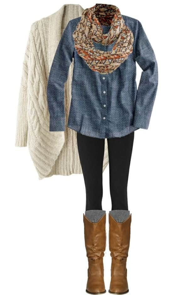 Winter Polyvore Combinations