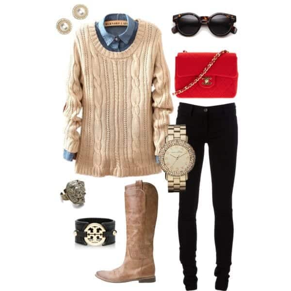 Fall Polyvore Outfits-28 Top Polyvore Combinations For Fall