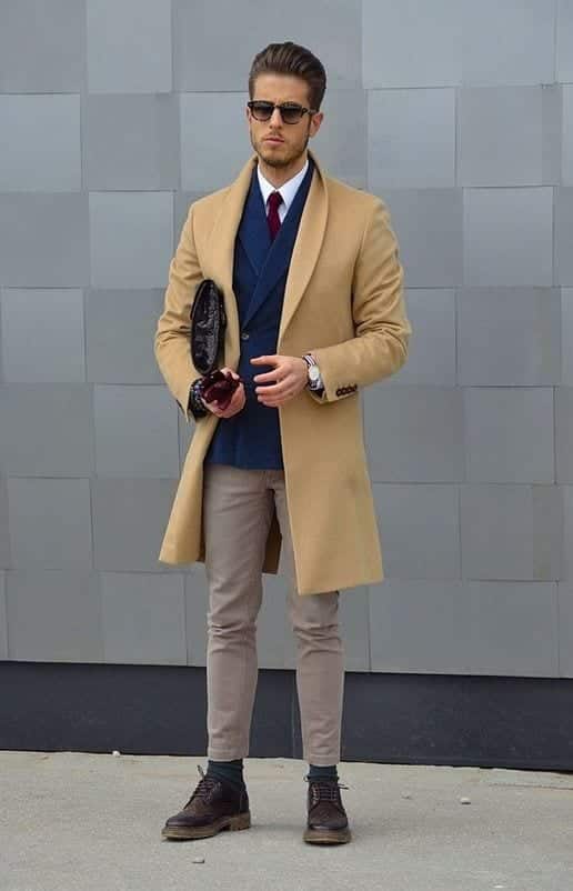 Men Long Coat Styles - 20 Best Outfits To Wear Long Down Coat