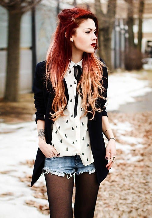 What To Wear With Red Hair18 Cute Outfit For Red Hair Girls Part 2