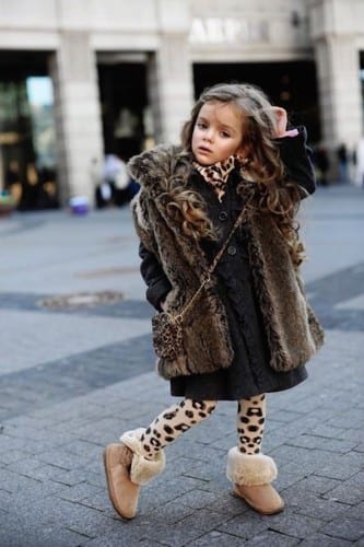 kids swag outfits with fur