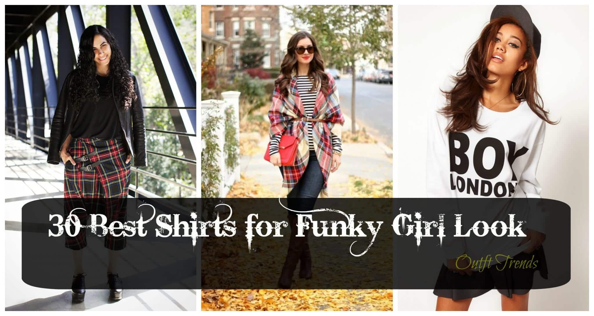 30 Funky T-Shirts for Girls with Styling Tips