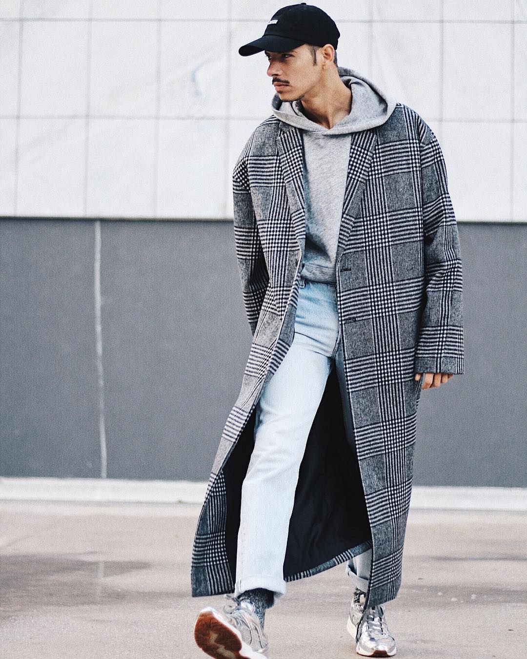 Men long coat