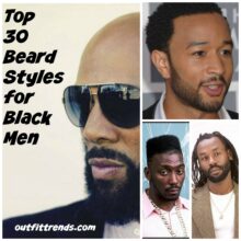 Black Men Beard Chart