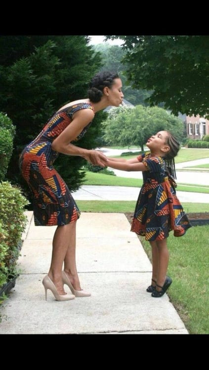 matching clothes for mother and daughter