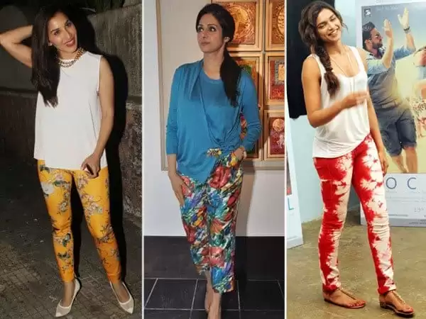 printed pants outfits