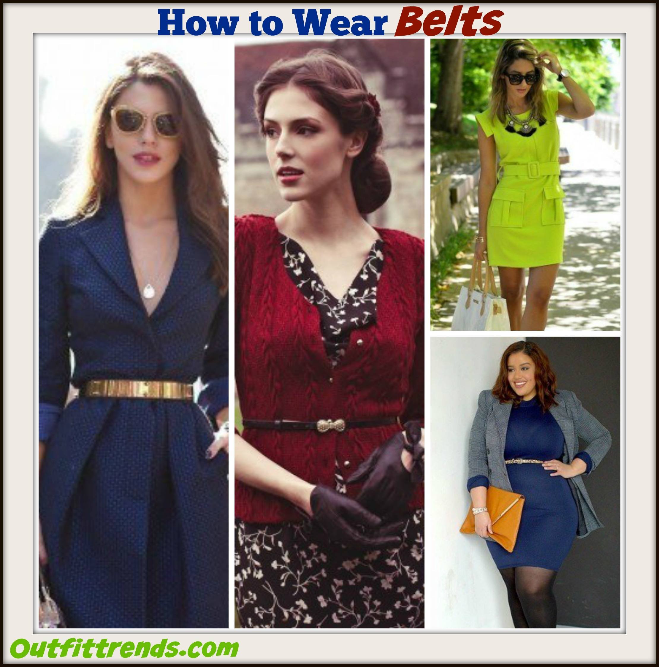 How to Wear a Waist Belt? 18 Perfect Outfit Ideas