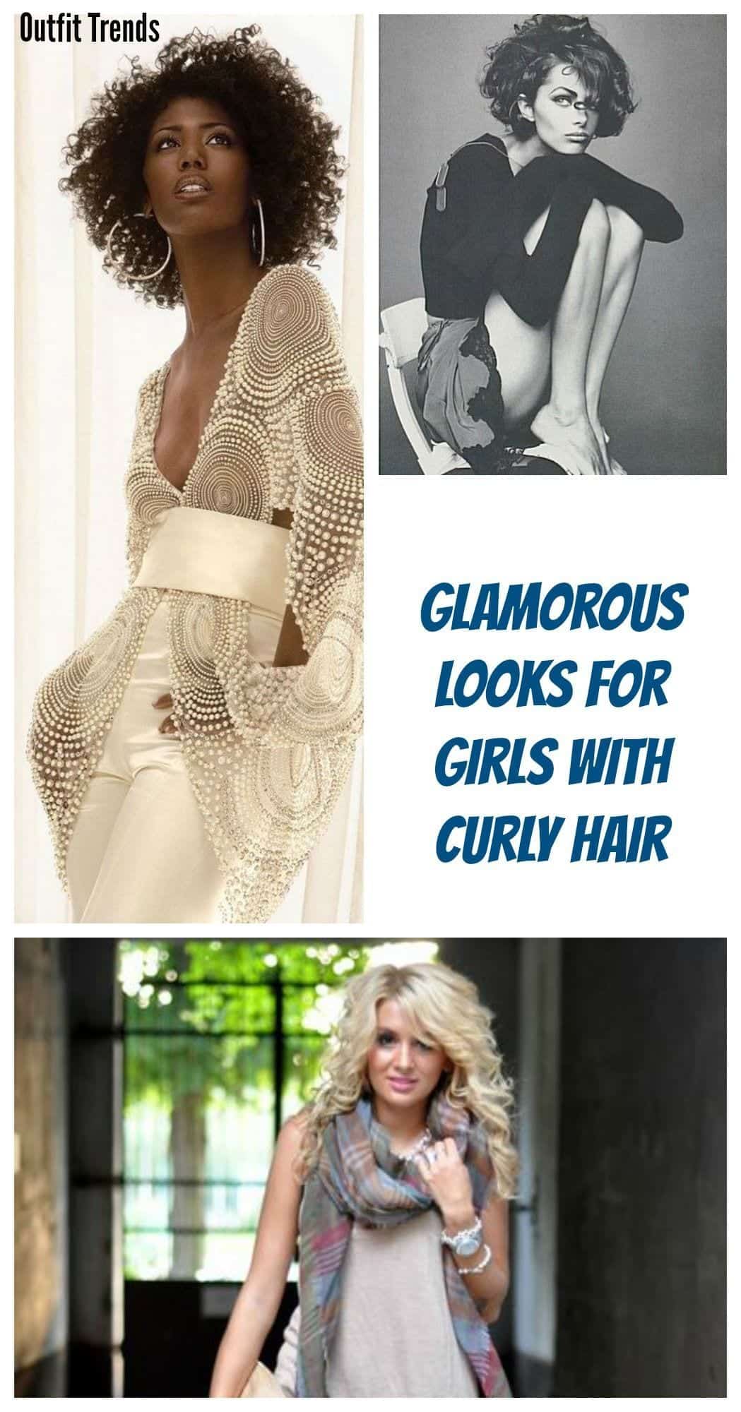 25 Cute Outfits for Curly Hair Women for Glamorous Look