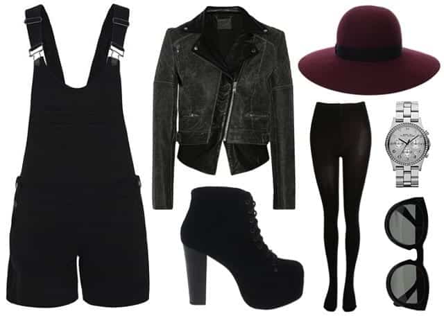 paige-denim-shortalls-black-punk-goth-leather-jacket-boots-outfit