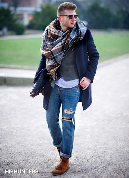 Men Ripped Jeans Outfits (9)